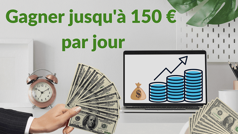10 Sites web pour gagner l’argent sur internet: gagner jusqu’à 150 € par jour