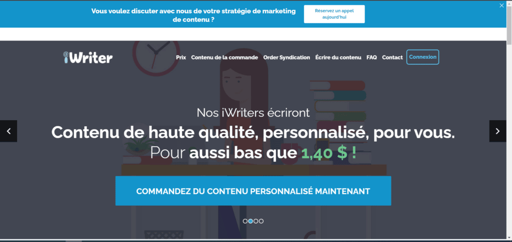 gagner de l'argent sur internet à la maison sans investir avec iWriter