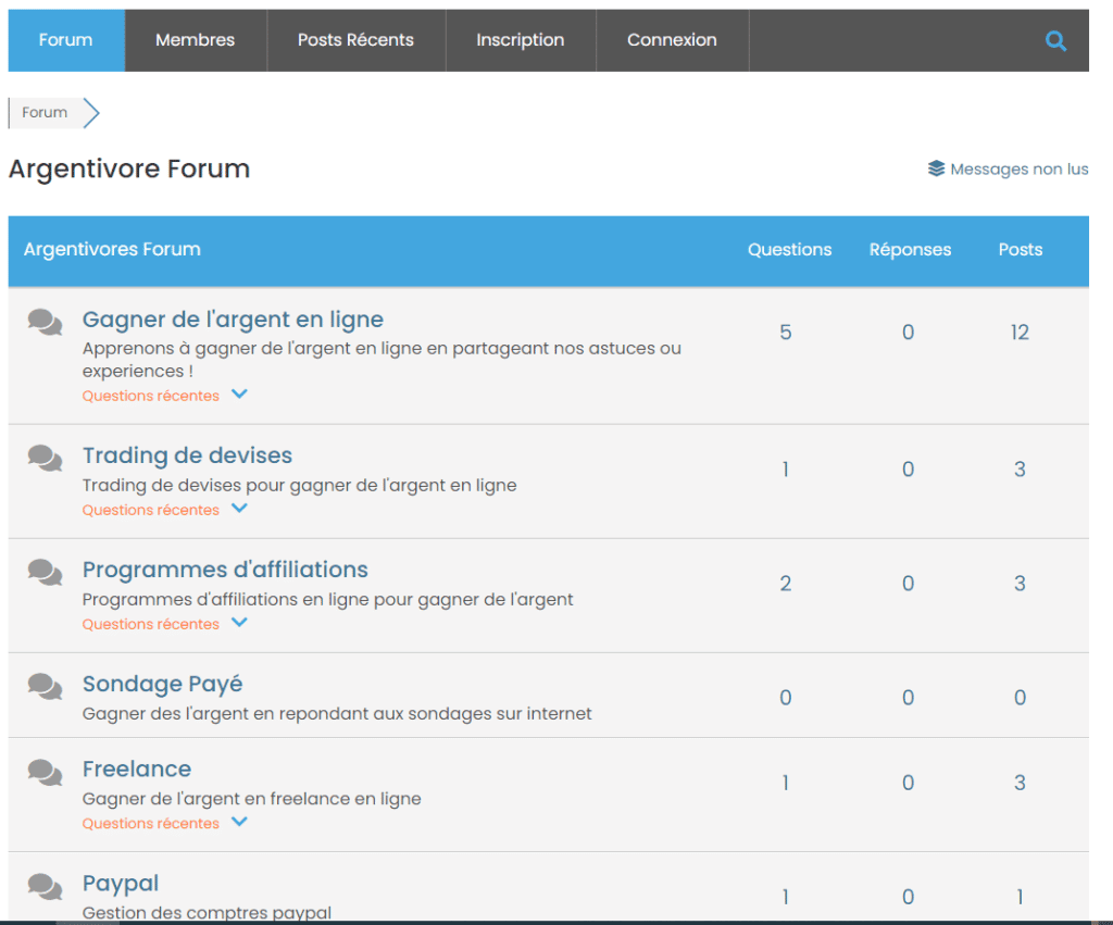 Comment promouvoir un lien d'affiliation Forum argentivores