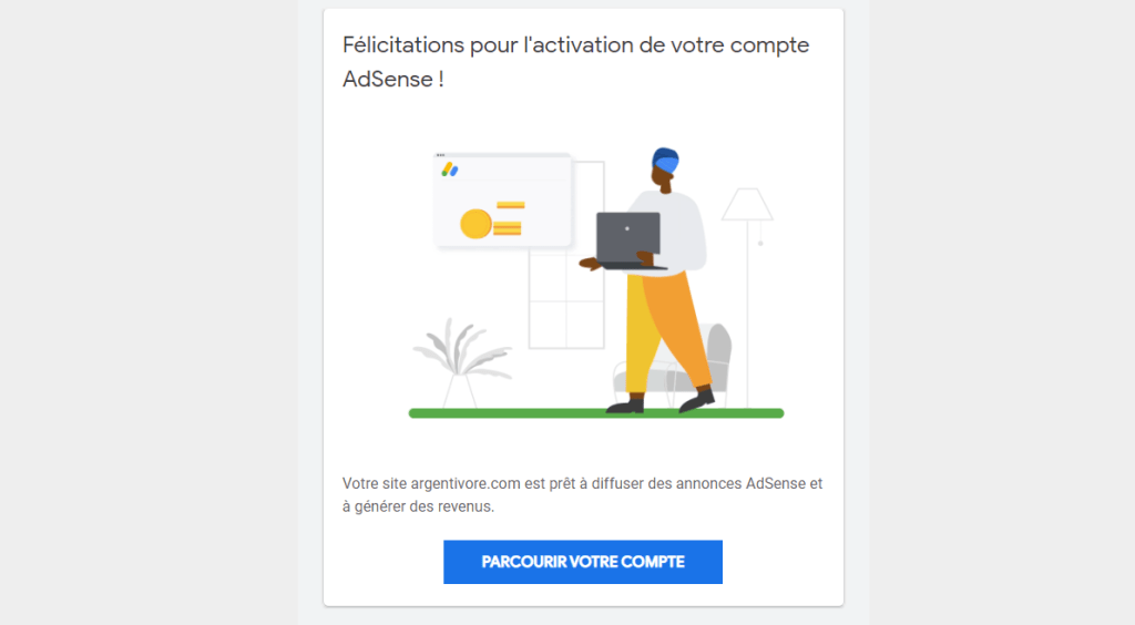 Approbation Google Adsense :  Comment l’obtenir rapidement pour un nouveau site Web