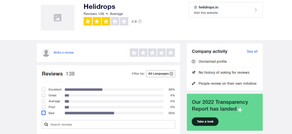 Gagner de l’argent avec helidrop.io 