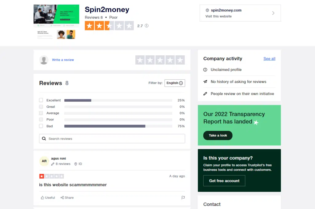 spin2money légitime ou arnaque